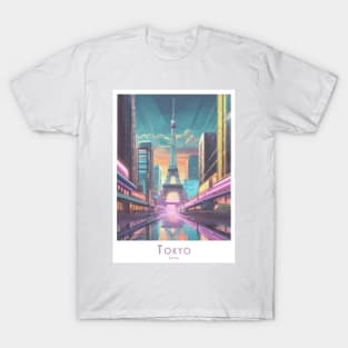 Tokyo Twilight Elegance T-Shirt